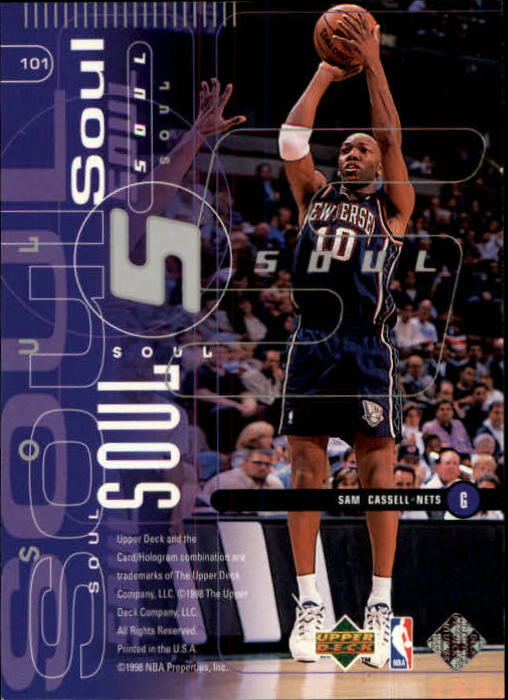 1998/1999 Upper Deck Basketball Part 1 Main Set Cards #1 to #268 - Picture 181 of 461
