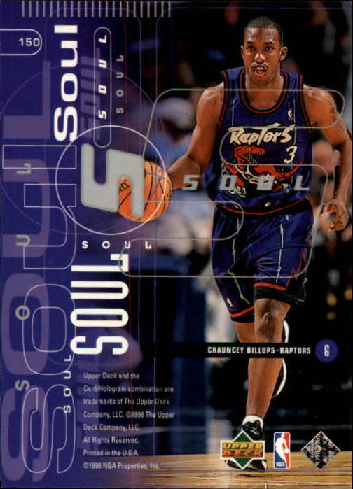 1998/1999 Upper Deck Basketball Part 1 Main Set Cards #1 to #268 - Picture 265 of 461