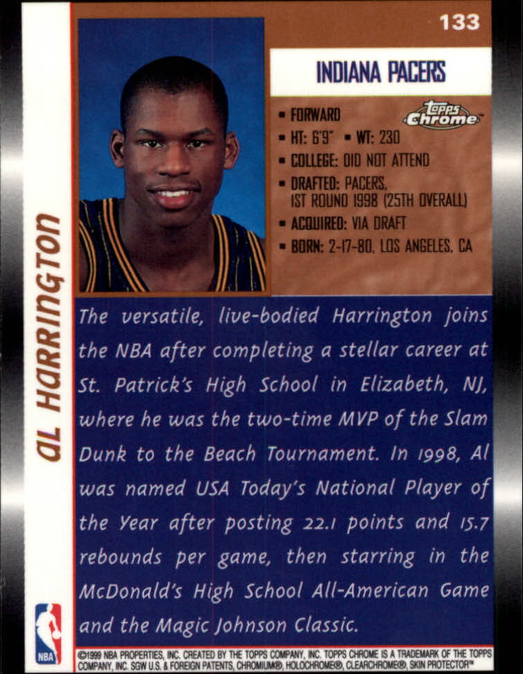 1998/1999 Topps Chrome Basketball Part 1 Main Set Cards - Picture 49 of 107