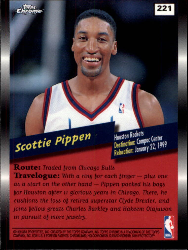 1998/1999 Topps Chrome Basketball Part 1 Main Set Cards - Picture 95 of 107
