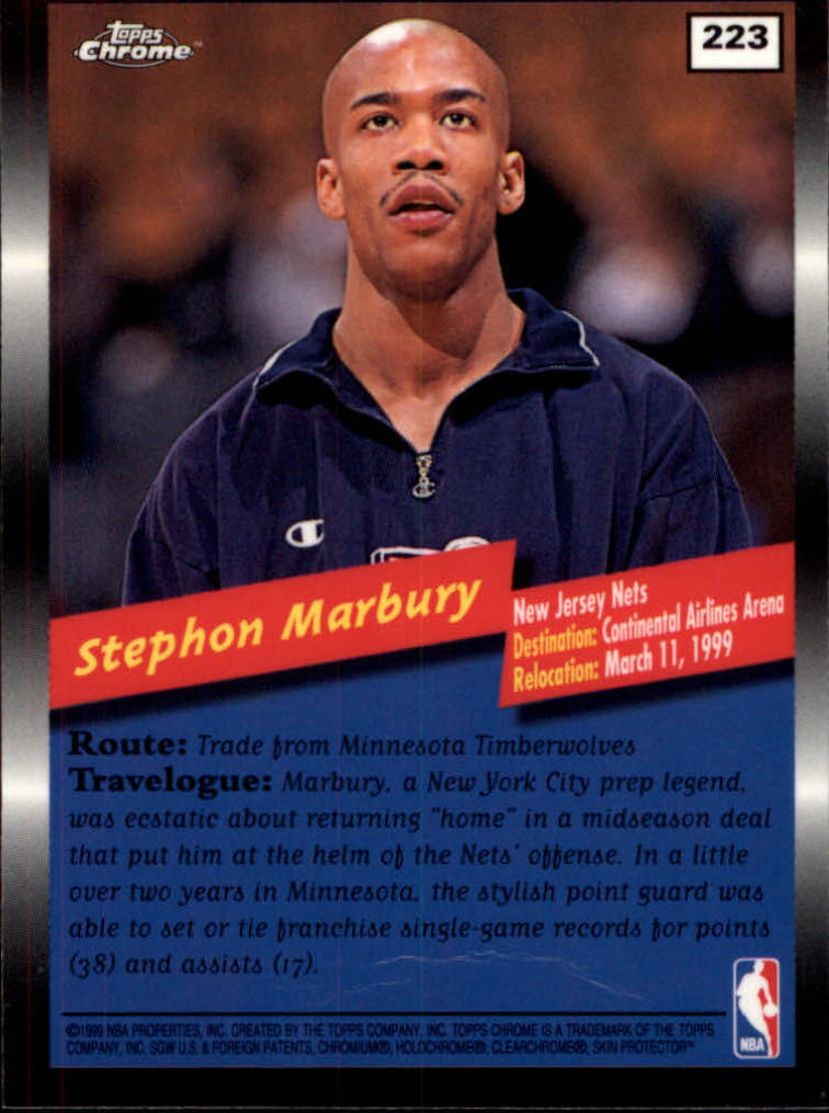 1998/1999 Topps Chrome Basketball Part 1 Main Set Cards - Picture 99 of 107