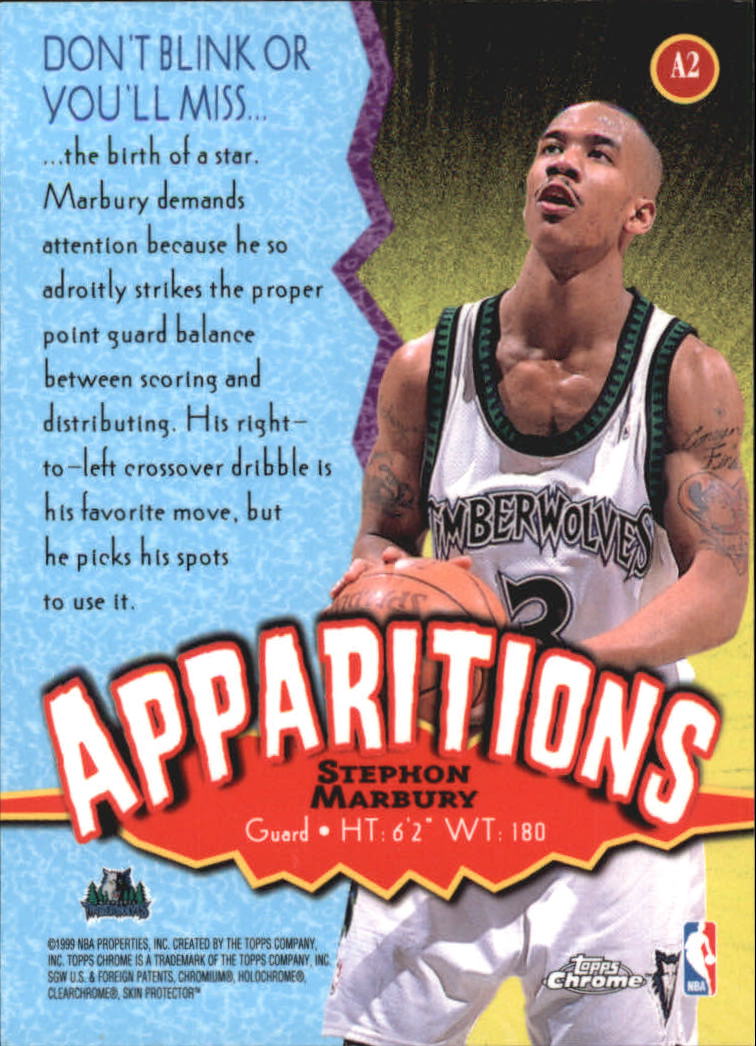 1998/1999 Topps Chrome Basketball Part 3 Insert Cards - Picture 3 of 51