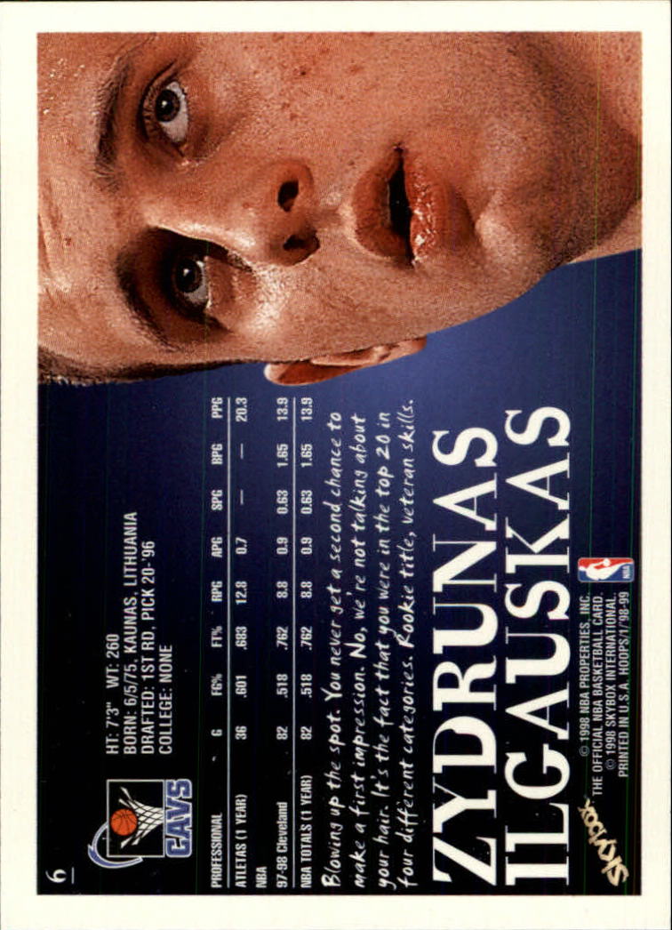 1998/1999 Hopps Basketball "Main Set" Base Cards #1 to #167 - Picture 11 of 328