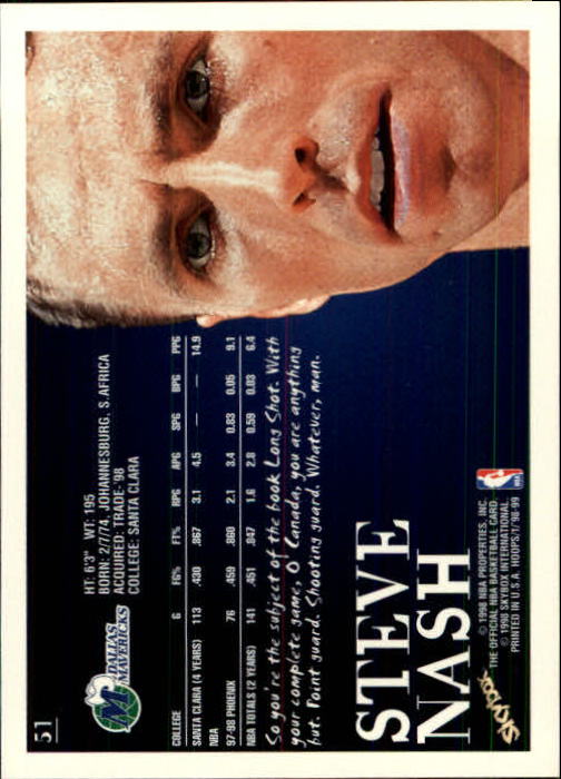 1998/1999 Hopps Basketball "Main Set" Base Cards #1 to #167 - Picture 101 of 328