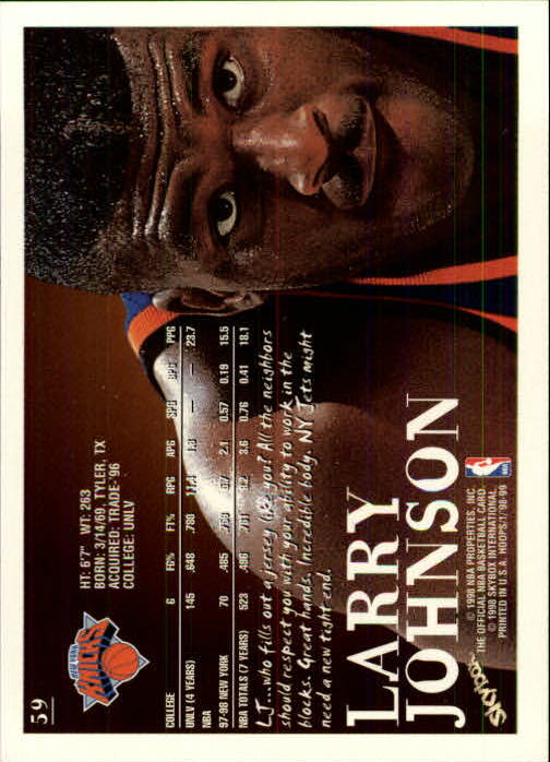 1998/1999 Hopps Basketball "Main Set" Base Cards #1 to #167 - Picture 117 of 328