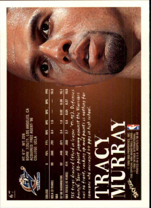 1998/1999 Hopps Basketball "Main Set" Base Cards #1 to #167 - Picture 133 of 328