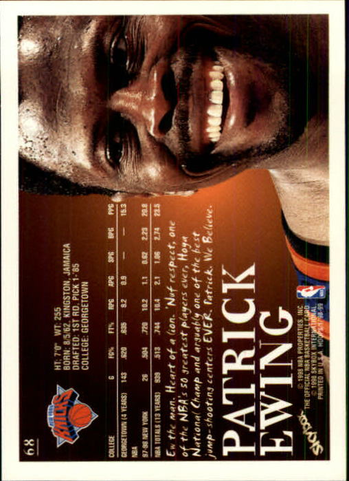 1998/1999 Hopps Basketball "Main Set" Base Cards #1 to #167 - Picture 135 of 328