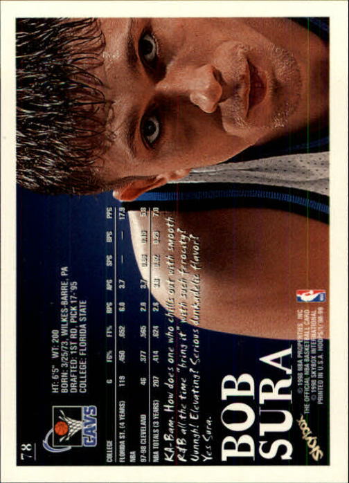 1998/1999 Hopps Basketball "Main Set" Base Cards #1 to #167 - Picture 155 of 328