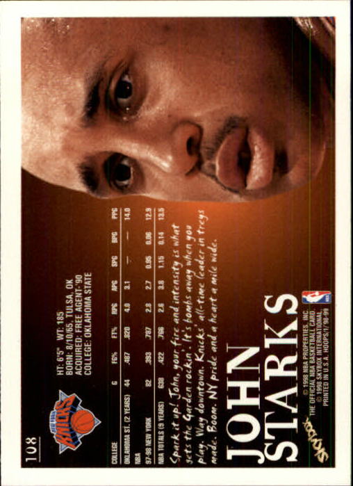 1998/1999 Hopps Basketball "Main Set" Base Cards #1 to #167 - Picture 215 of 328