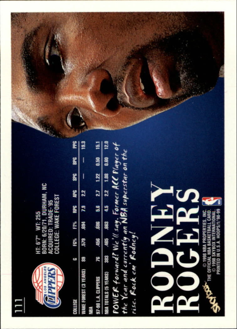 1998/1999 Hopps Basketball "Main Set" Base Cards #1 to #167 - Picture 221 of 328