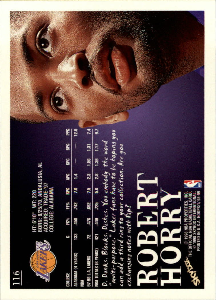 1998/1999 Hopps Basketball "Main Set" Base Cards #1 to #167 - Picture 231 of 328