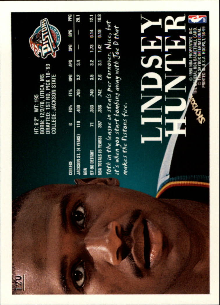 1998/1999 Hopps Basketball "Main Set" Base Cards #1 to #167 - Picture 239 of 328
