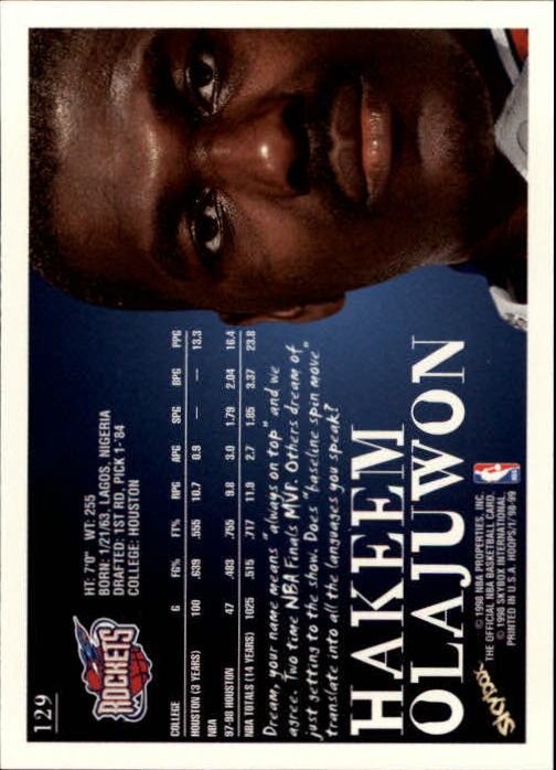 1998/1999 Hopps Basketball "Main Set" Base Cards #1 to #167 - Picture 255 of 328