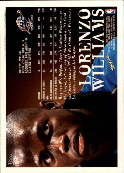 1998/1999 Hopps Basketball "Main Set" Base Cards #1 to #167 - Picture 263 of 328