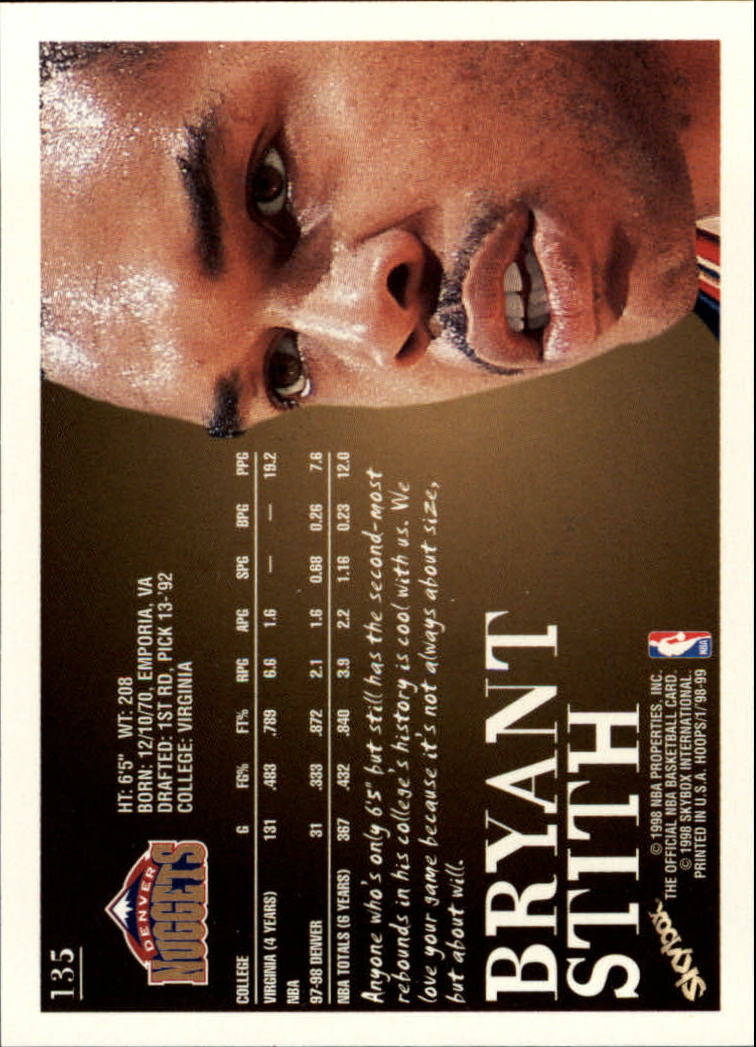 1998/1999 Hopps Basketball "Main Set" Base Cards #1 to #167 - Picture 266 of 328