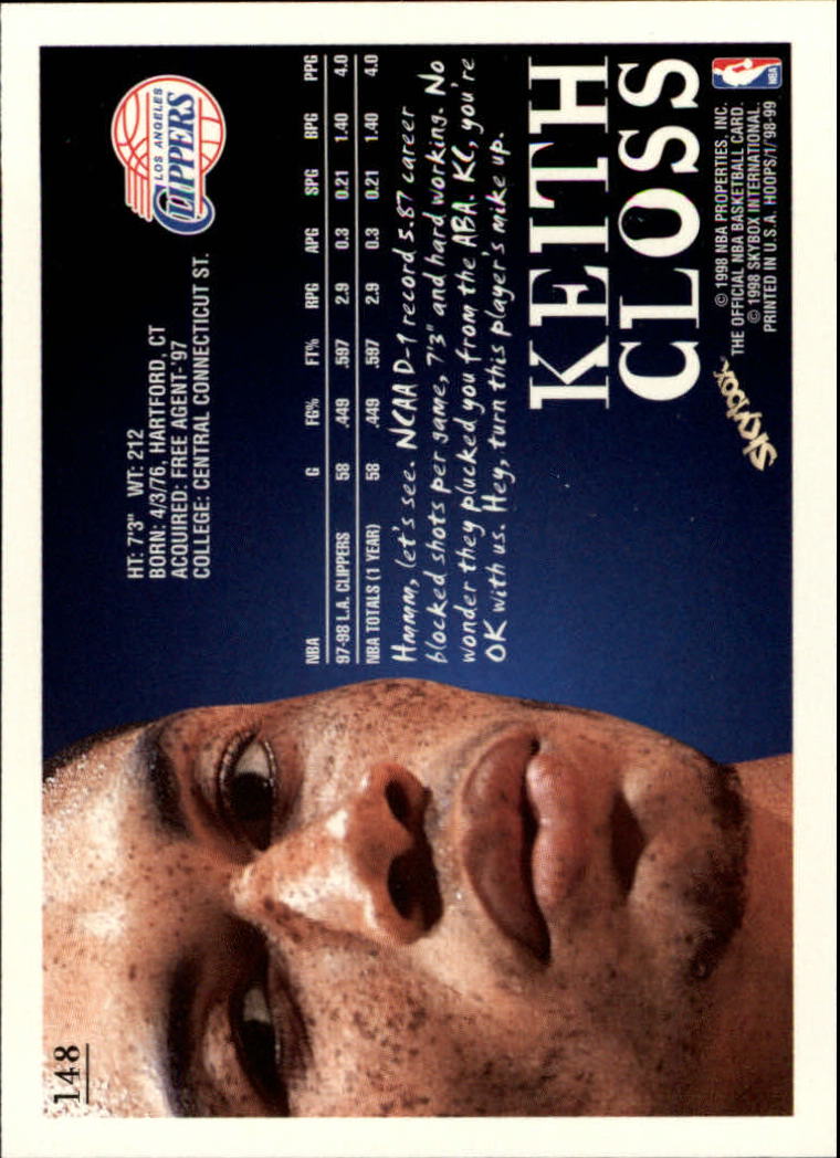 1998/1999 Hopps Basketball "Main Set" Base Cards #1 to #167 - Picture 290 of 328