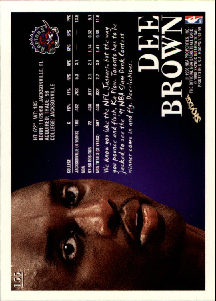 1998/1999 Hopps Basketball "Main Set" Base Cards #1 to #167 - Picture 304 of 328