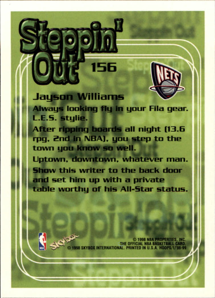 1998/1999 Hopps Basketball "Main Set" Base Cards #1 to #167 - Picture 306 of 328