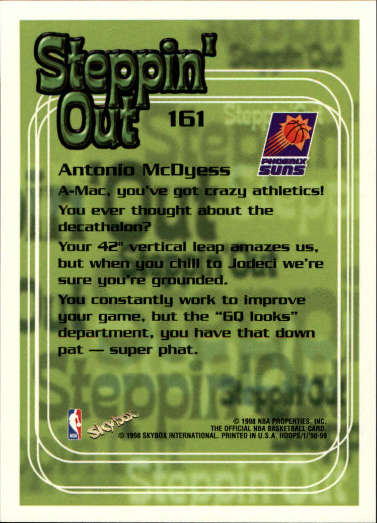 1998/1999 Hopps Basketball "Main Set" Base Cards #1 to #167 - Picture 316 of 328