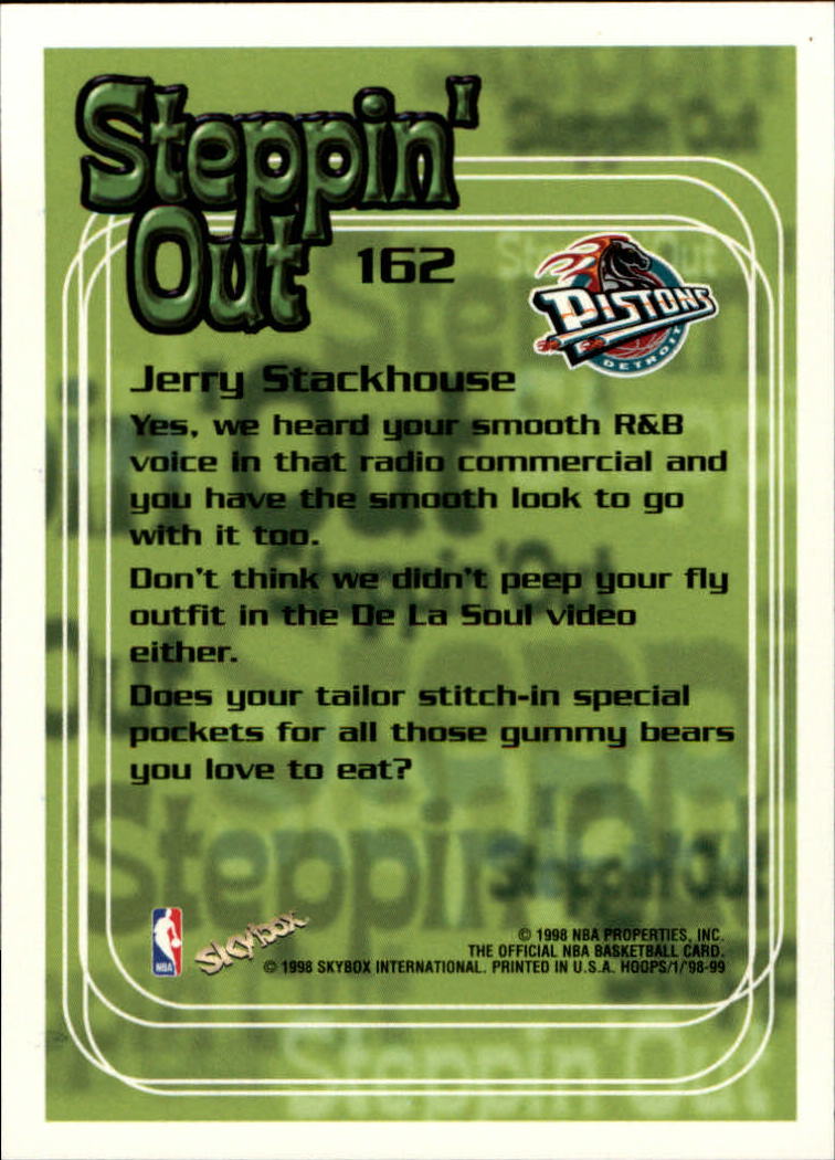 1998/1999 Hopps Basketball "Main Set" Base Cards #1 to #167 - Picture 318 of 328