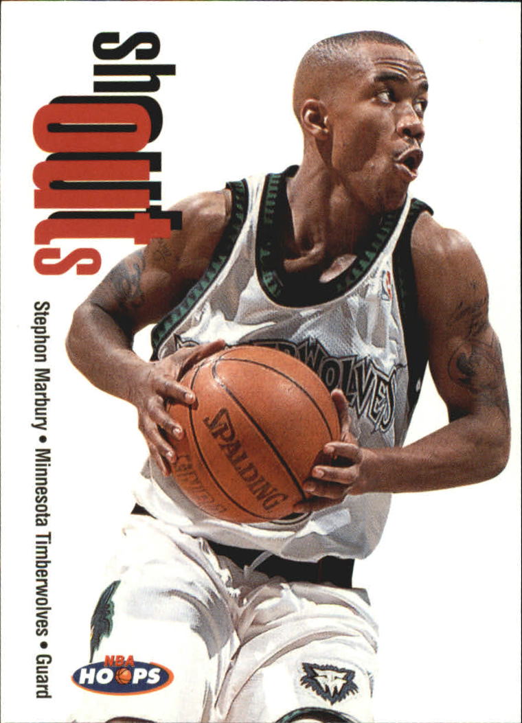 1998/1999 Hoops Basketball "Shout Outs" Insert Cards - Picture 30 of 55