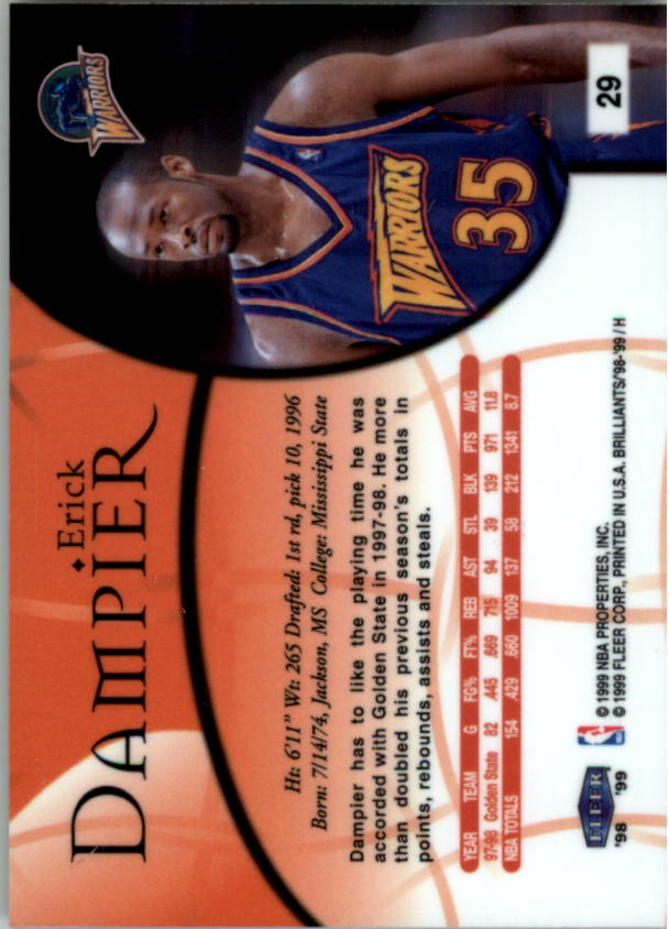 1998/1999 Fleer Brilliants Basketball - Picture 41 of 189