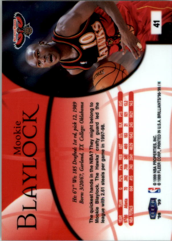 1998/1999 Fleer Brilliants Basketball - Picture 51 of 189