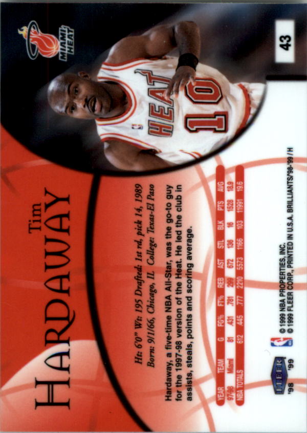 1998/1999 Fleer Brilliants Basketball - Picture 55 of 189