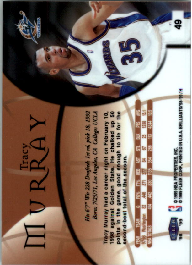 1998/1999 Fleer Brilliants Basketball - Picture 63 of 189