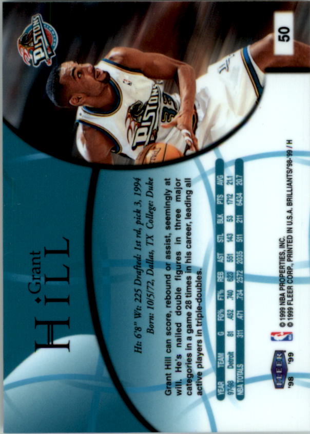 1998/1999 Fleer Brilliants Basketball - Picture 65 of 189