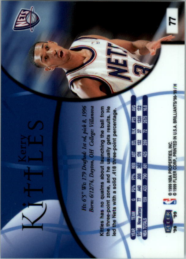 1998/1999 Fleer Brilliants Basketball - Picture 99 of 189