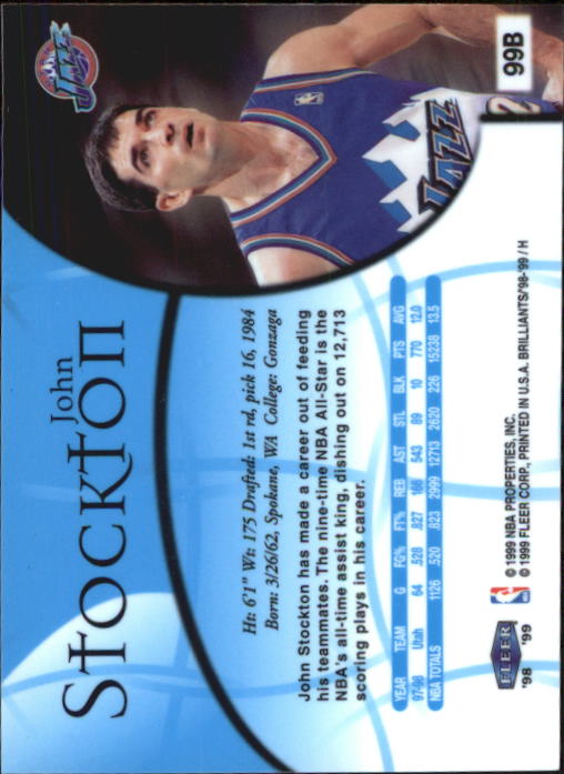 1998/1999 Fleer Brilliants Basketball - Picture 125 of 189