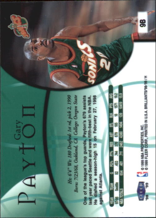 1998/1999 Fleer Brilliants Basketball - Picture 155 of 189