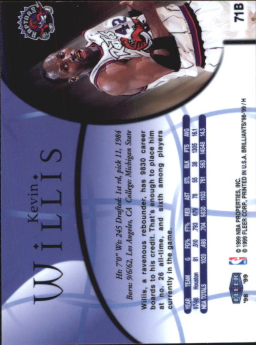 1998/1999 Fleer Brilliants Basketball - Picture 159 of 189