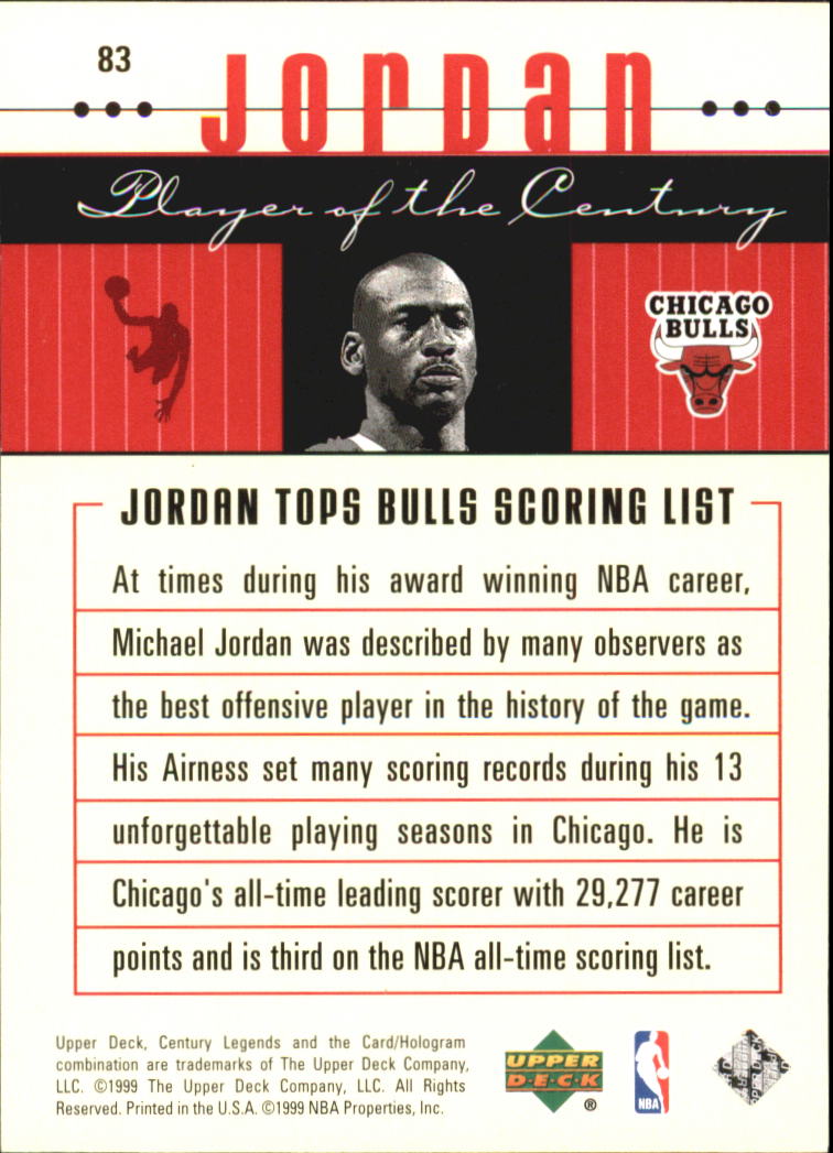 1999 Century Legends (Upper Deck) Basketball - Picture 162 of 212
