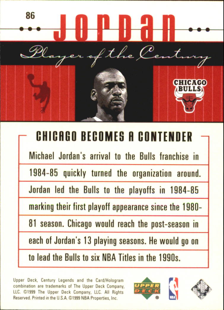 1999 Upper Deck Century Legends Basketball Card Pick - Picture 152 of 156
