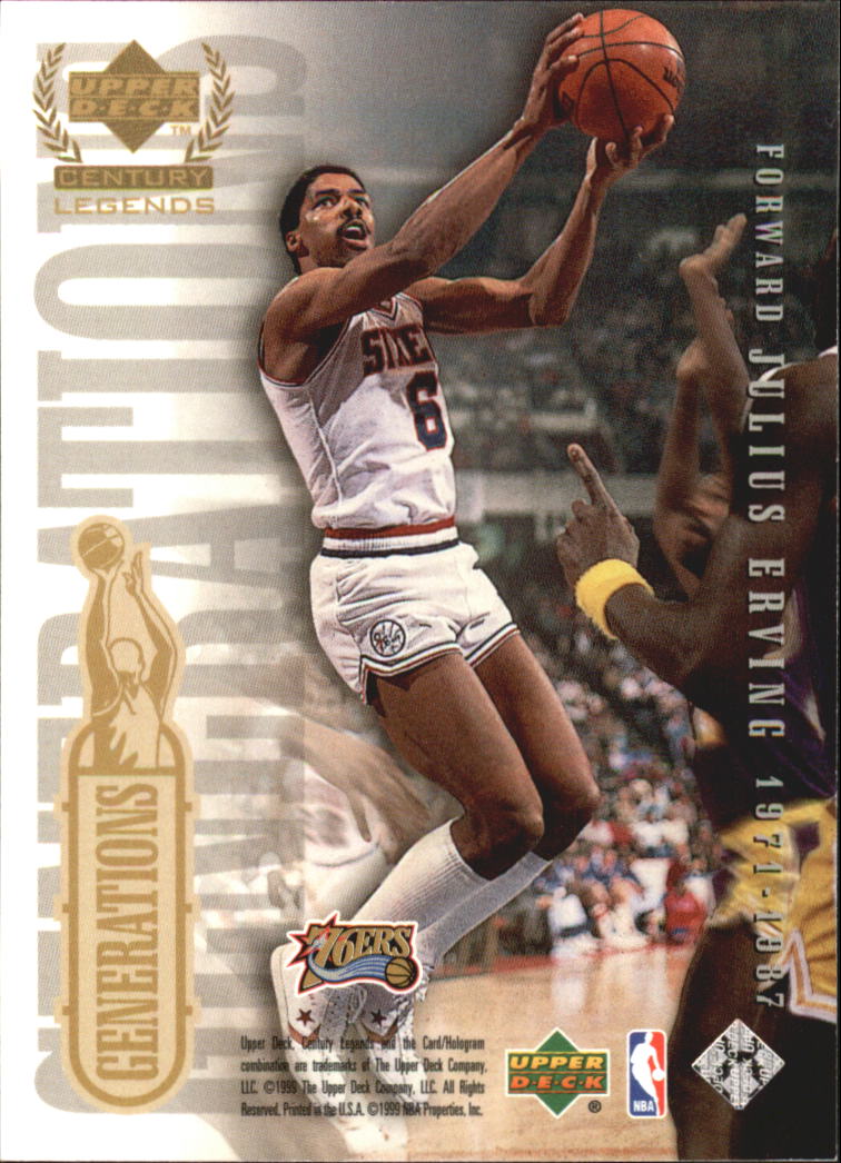 1999 CENTURY LEGENDS GENERATIONS BASKETBALL ASSORTED SINGLES * U-PICK! - Picture 3 of 21