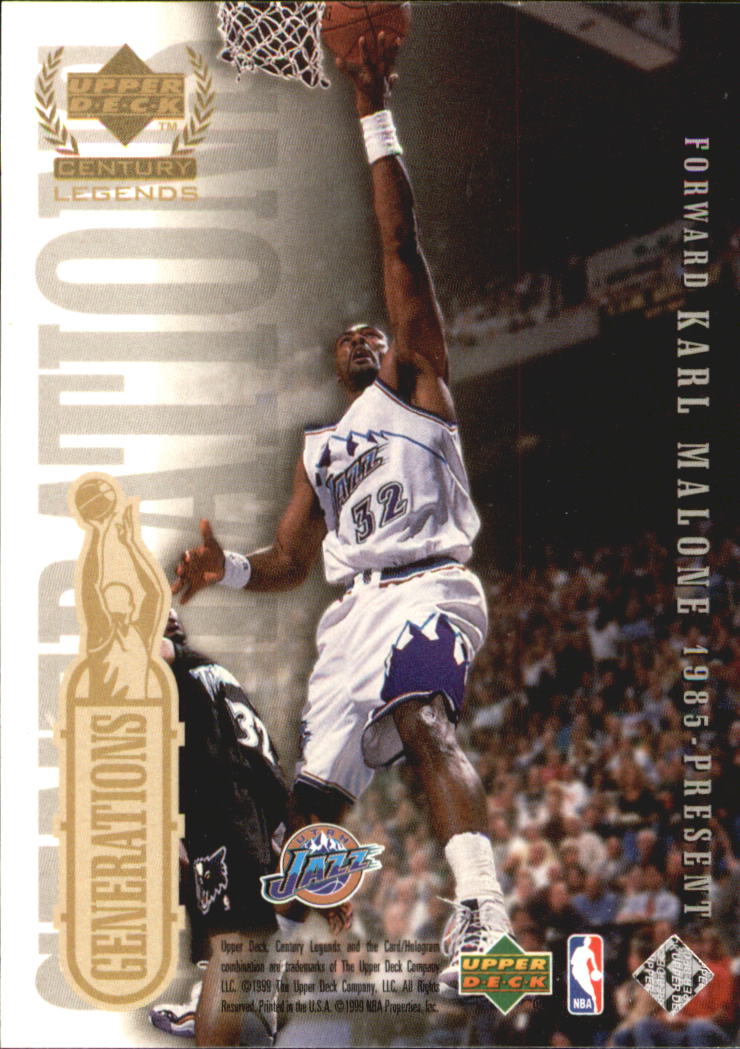 1999 Century Legends (Upper Deck) Basketball - Picture 202 of 212