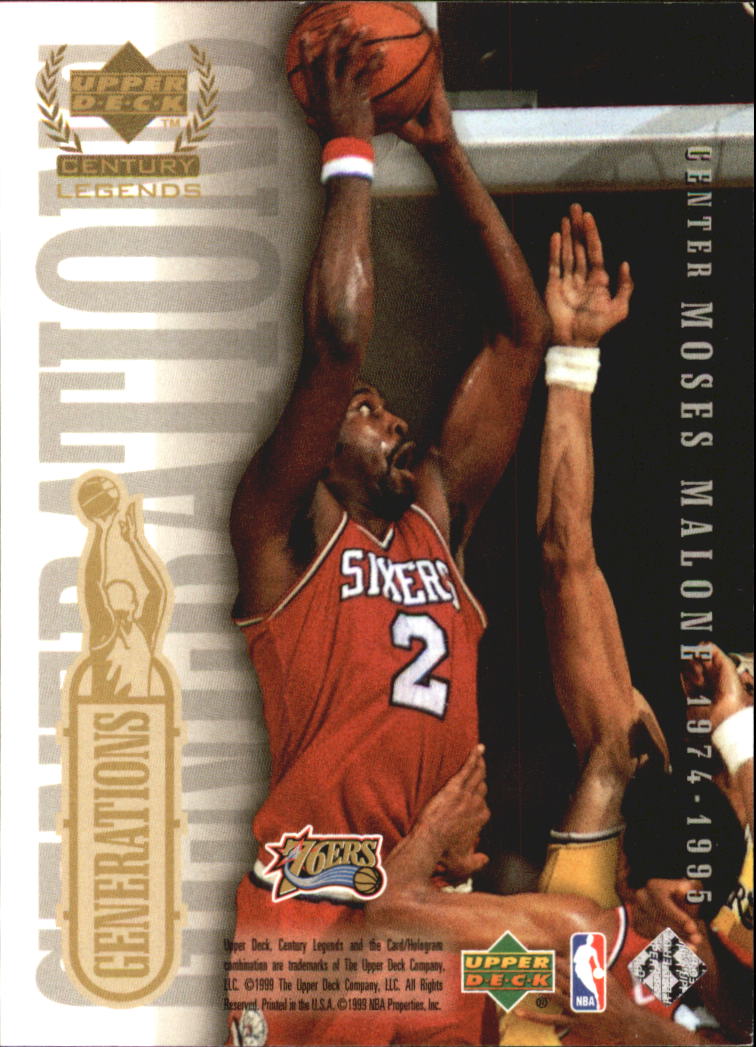 1999 Century Legends (Upper Deck) Basketball - Picture 210 of 212