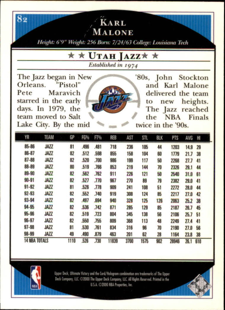 1999/2000 Ultimate Victory (Upper Deck) Basketball - Picture 137 of 169