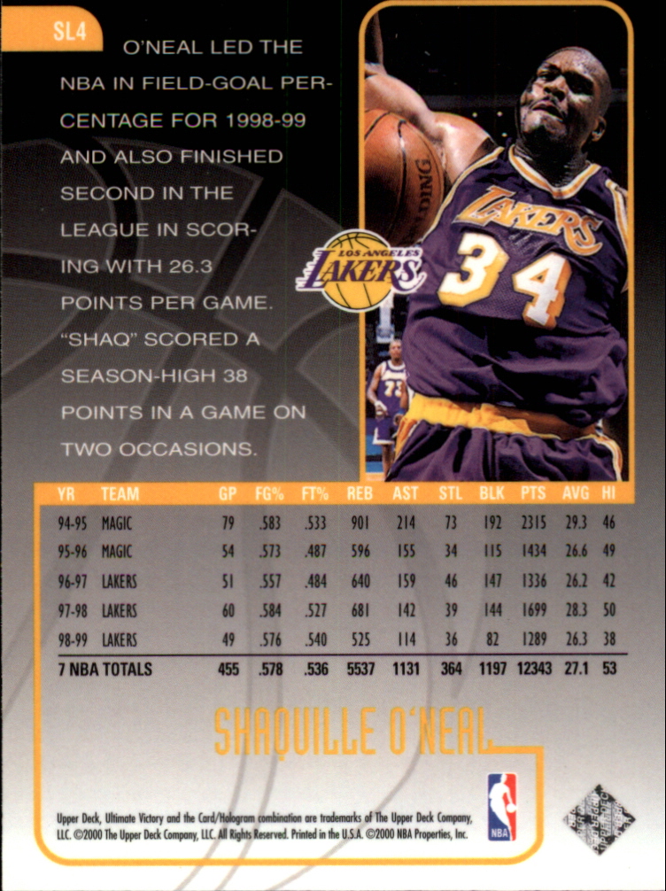 1999/2000 Ultimate Victory (Upper Deck) Basketball - Picture 165 of 169