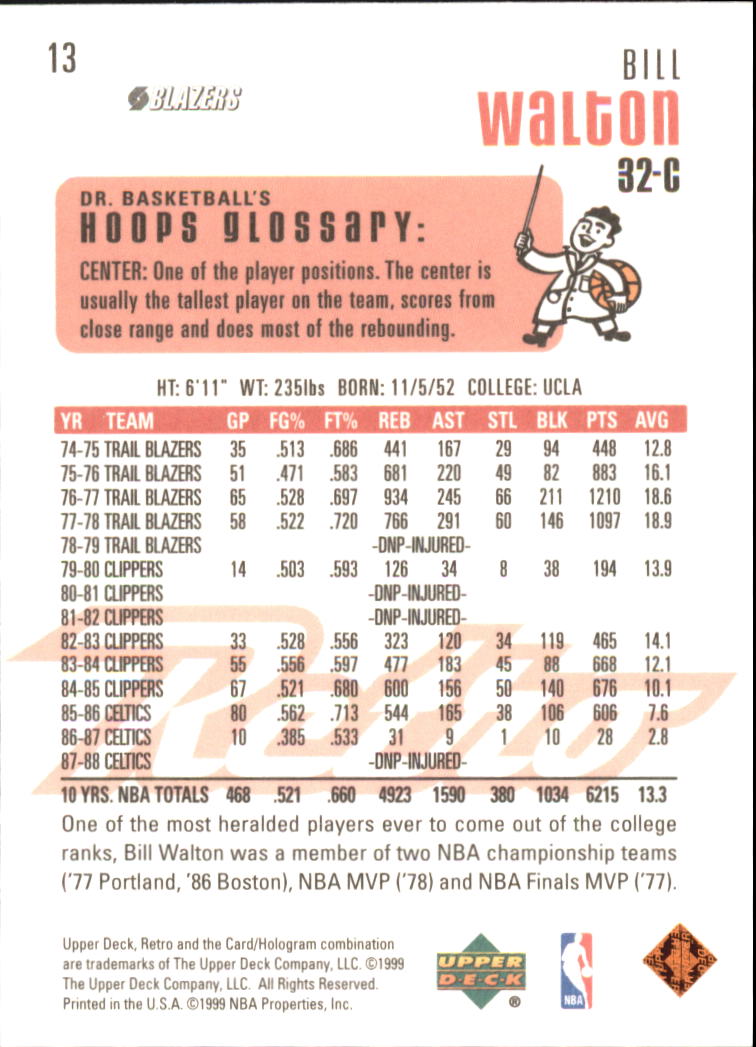 1999/2000 Retro (Upper Deck) Basketball - Picture 27 of 224