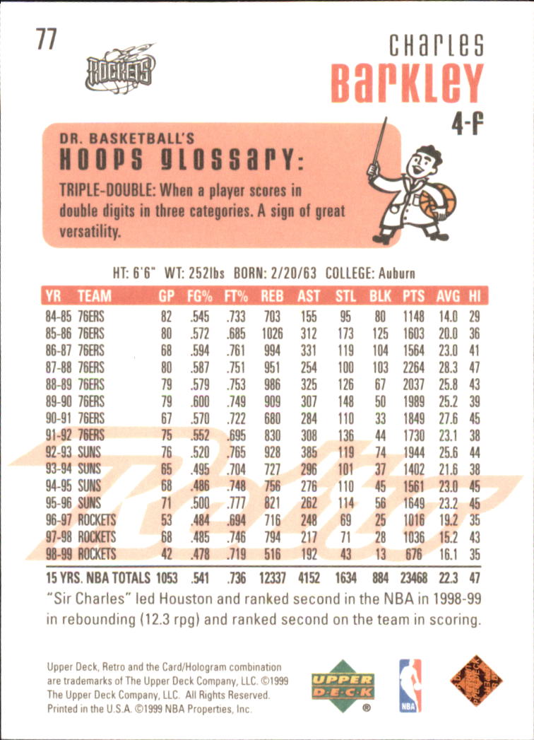 1999/2000 Retro (Upper Deck) Basketball - Picture 138 of 224