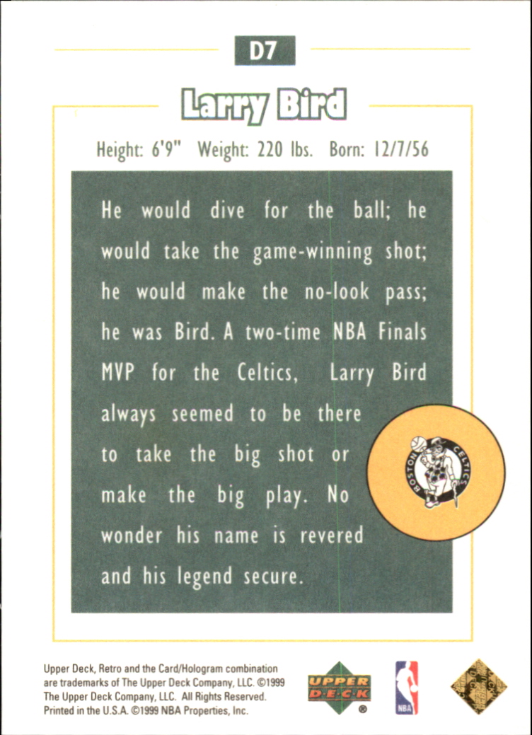 1999/2000 Retro (Upper Deck) Basketball - Picture 200 of 224