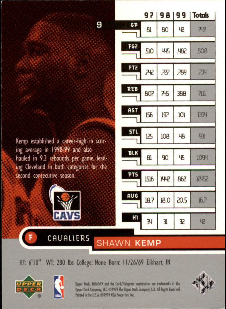 1999/2000 HoloGrFX (Upper Deck) Basketball - Picture 7 of 93