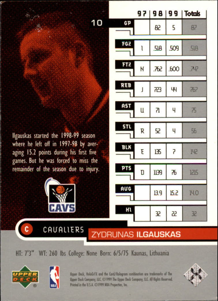 1999/2000 HoloGrFX (Upper Deck) Basketball - Picture 9 of 93