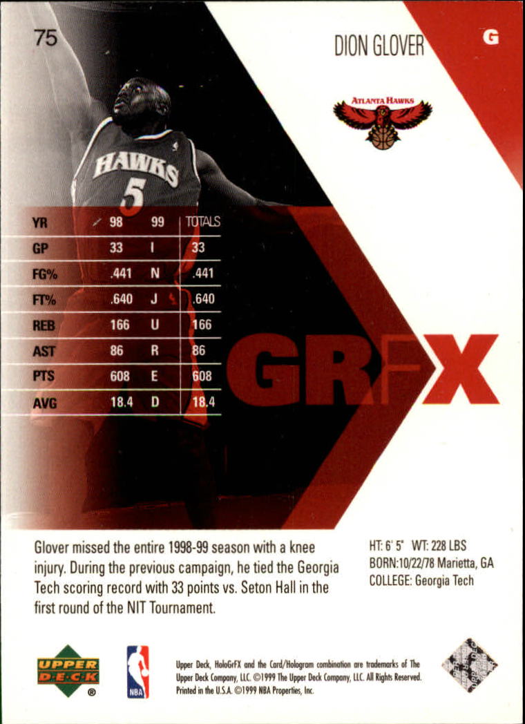 1999/2000 HoloGrFX (Upper Deck) Basketball - Picture 67 of 93