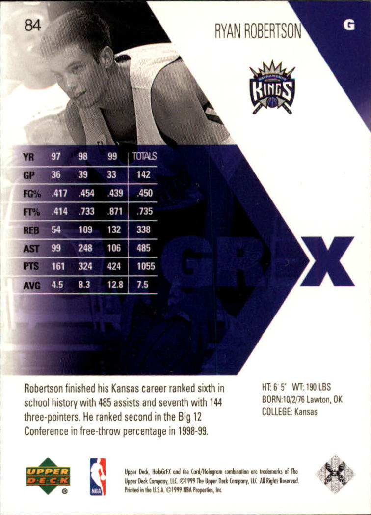 1999/2000 HoloGrFX (Upper Deck) Basketball - Picture 75 of 93