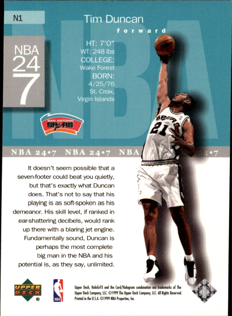 1999/2000 HoloGrFX (Upper Deck) Basketball - Picture 87 of 93