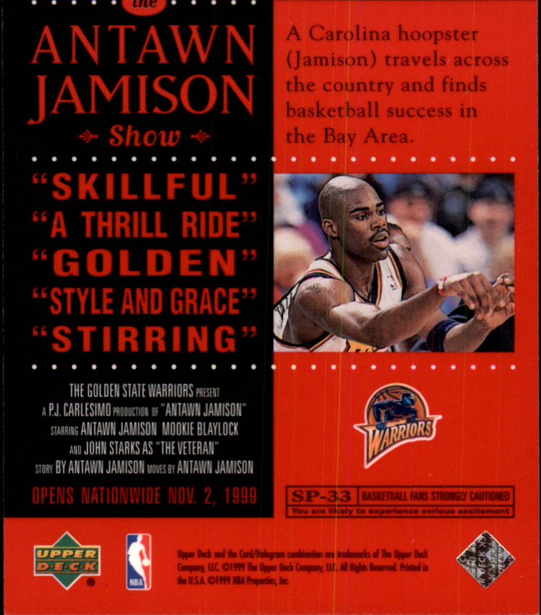 1999/2000 Upper Deck Basketball Part 2 Insert Cards - Picture 63 of 87